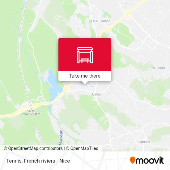 Tennis map