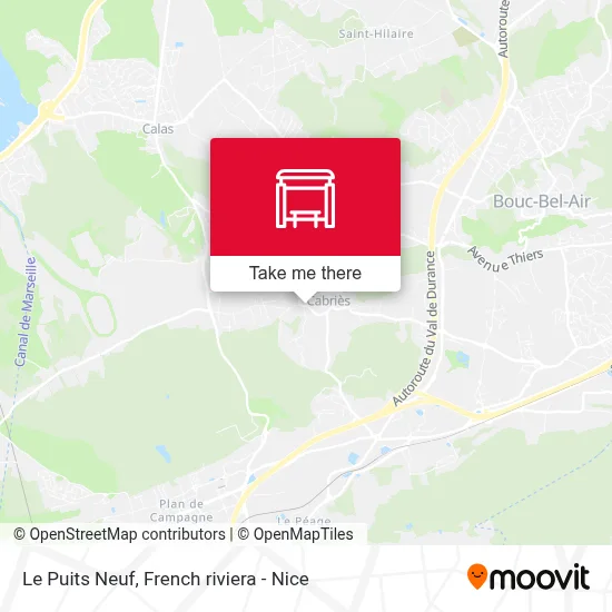 Le Puits Neuf map
