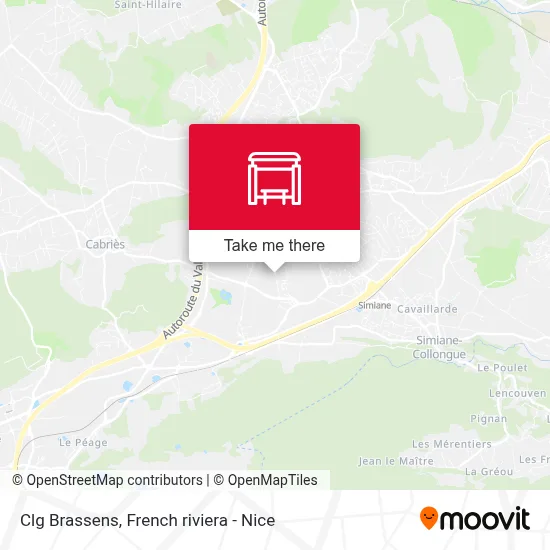 Clg Brassens map