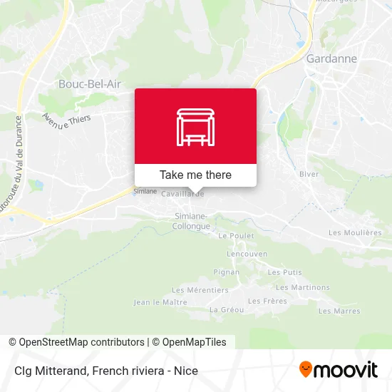 Clg Mitterand map