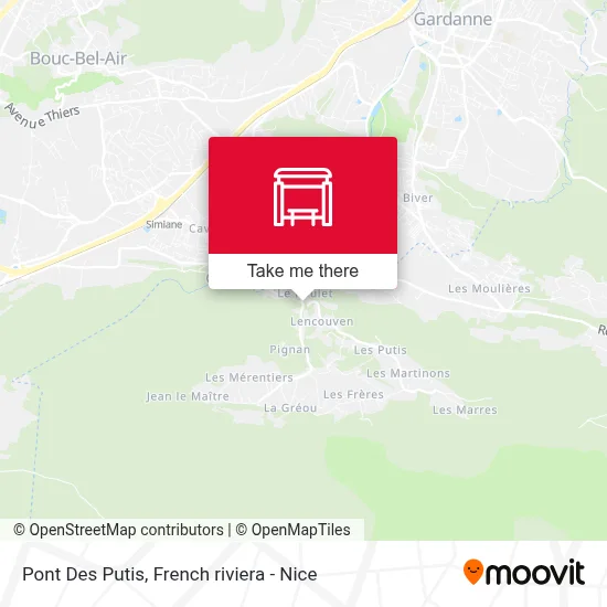 Pont Des Putis map