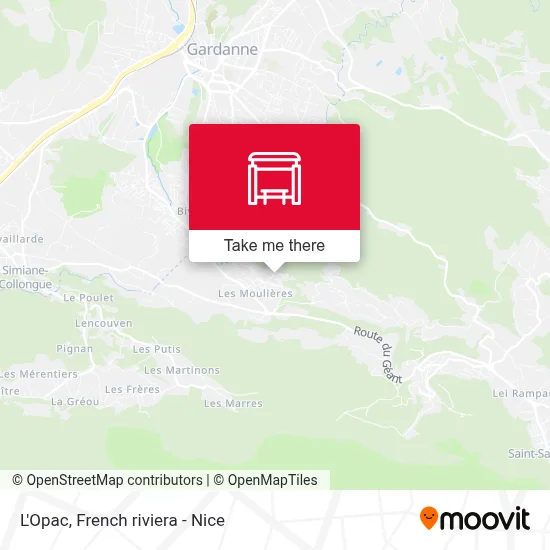 L'Opac map