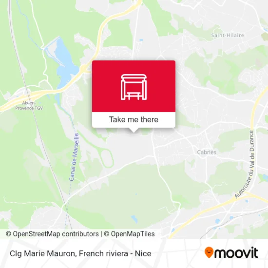 Clg Marie Mauron map