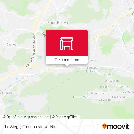 Le Siege map