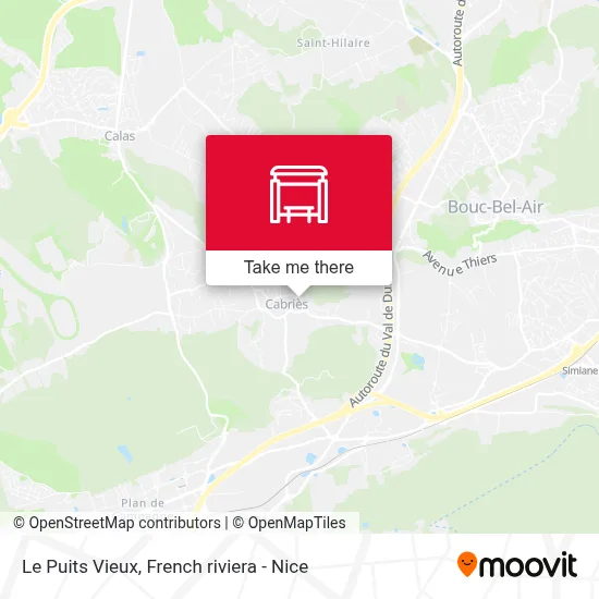 Le Puits Vieux map