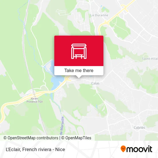 L'Eclair map