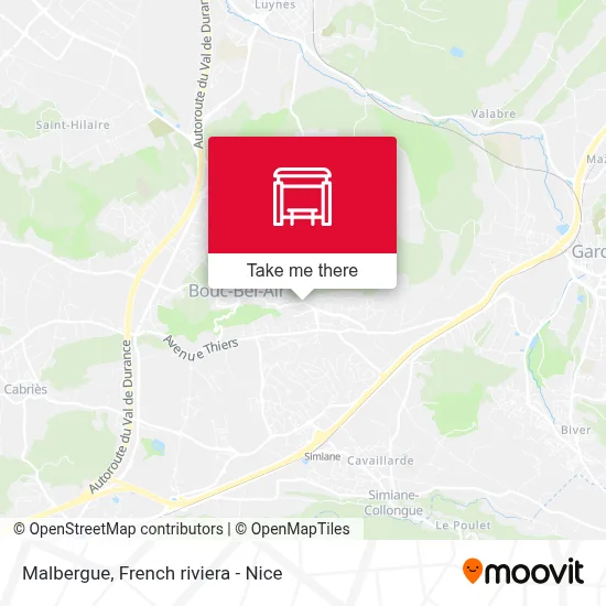 Malbergue map