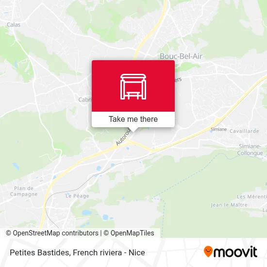 Petites Bastides map