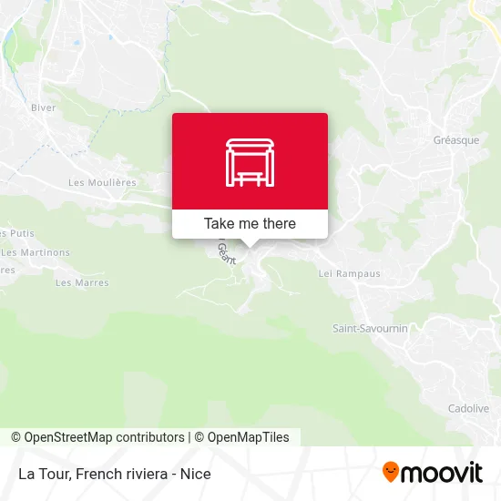 La Tour map