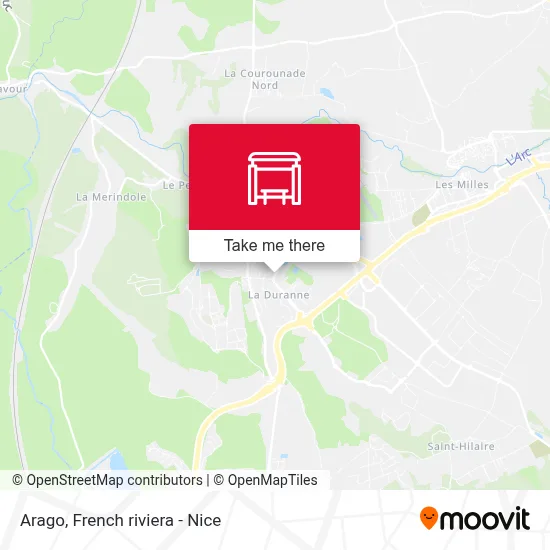 Arago map