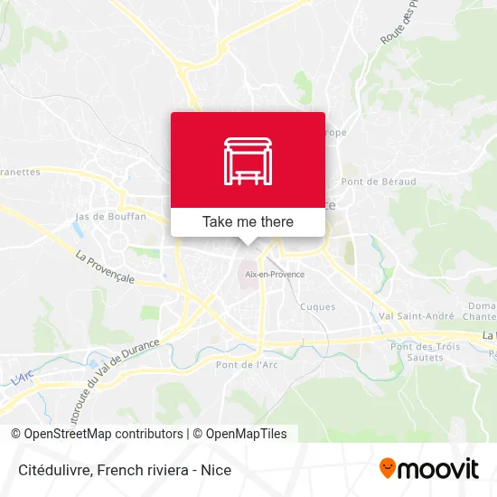 Citédulivre map