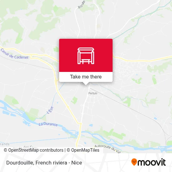 Dourdouille map