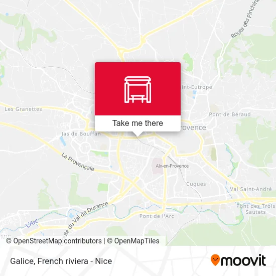 Galice map