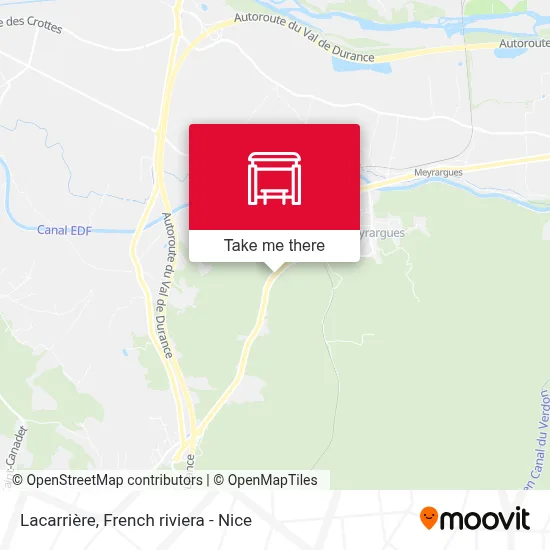 Lacarrière map