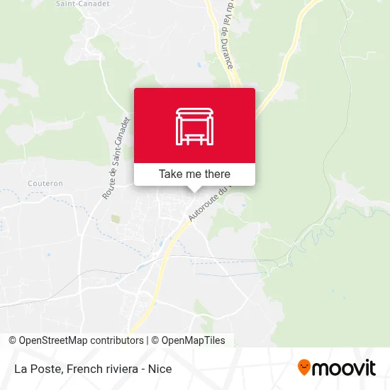 Laposte map