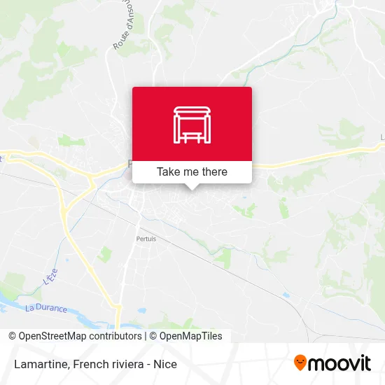 Lamartine map