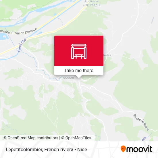 Lepetitcolombier map
