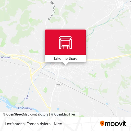 Lesfestons map