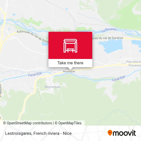 Lestroisgares map