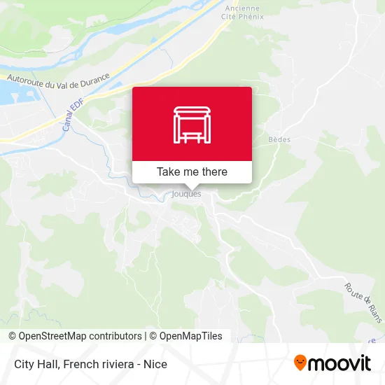 Mairie map