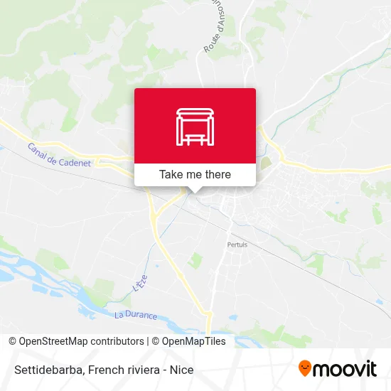 Settidebarba map