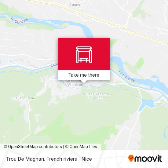Trou De Magnan map