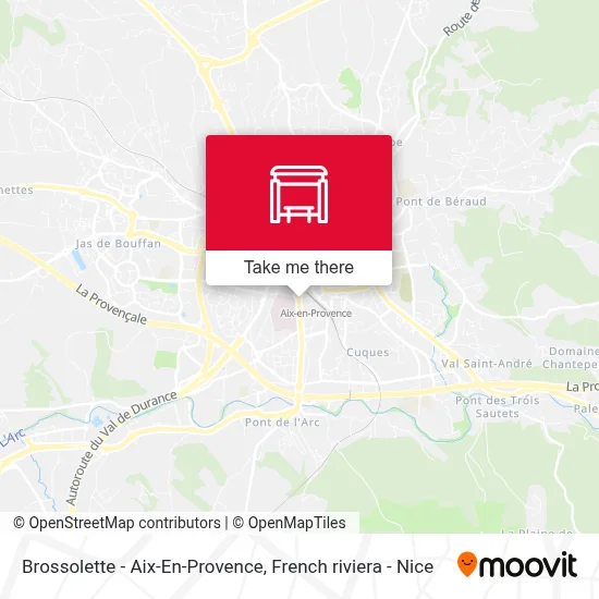 Brossolette - Aix-En-Provence map