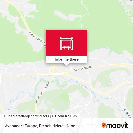 Avenuedel'Europe map