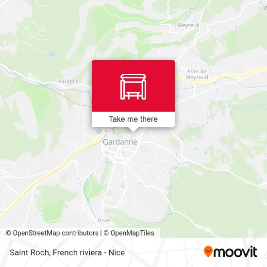 Saint Roch map