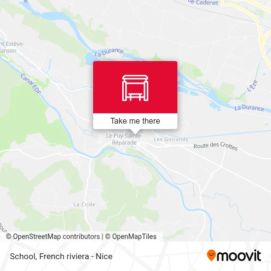 Ecole map