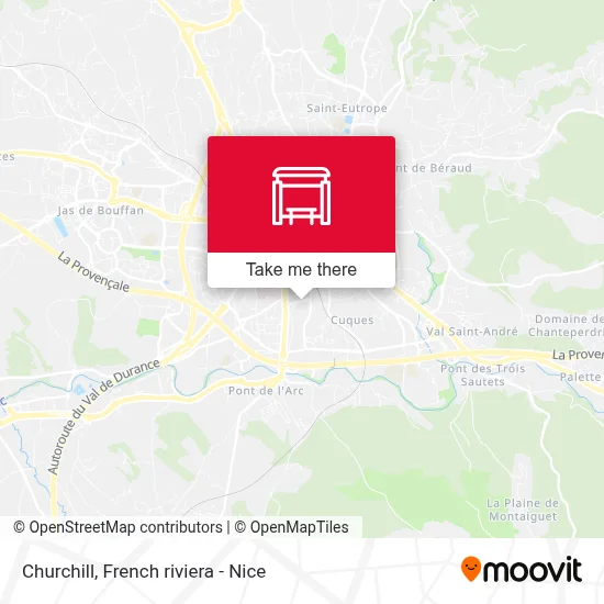 Churchill map
