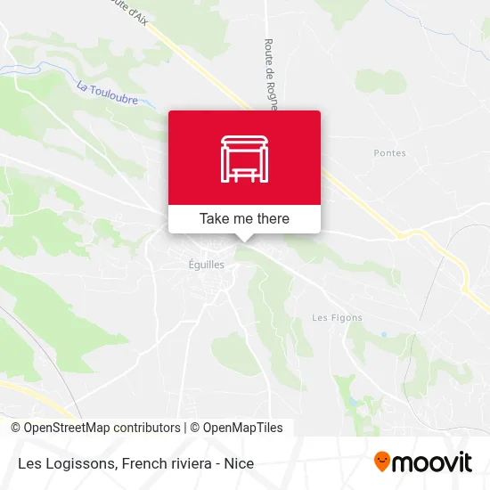 Les Logissons map
