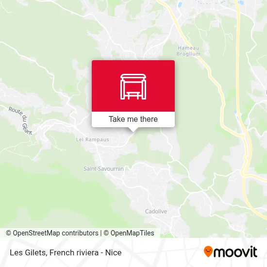 Les Gilets map