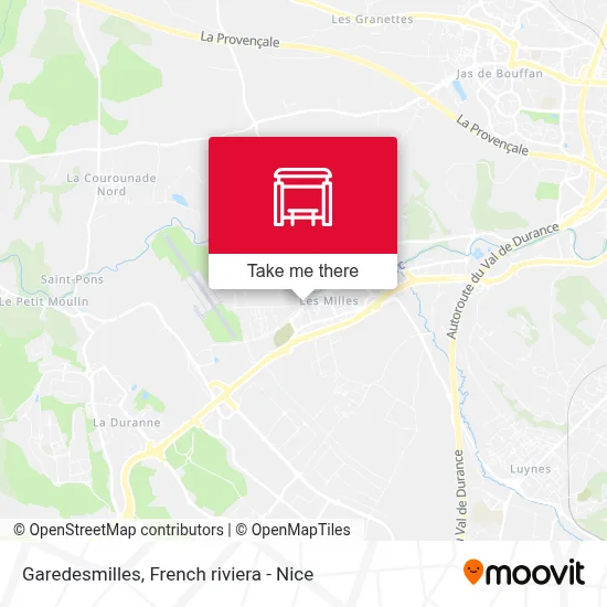 Garedesmilles map