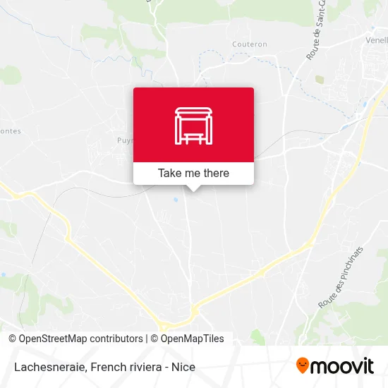 Lachesneraie map