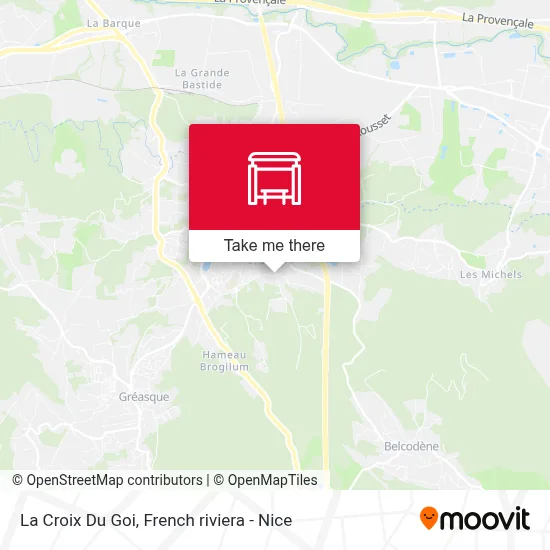 La Croix Du Goi map