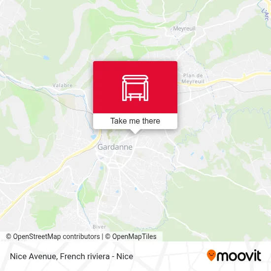 Avenue De Nice map