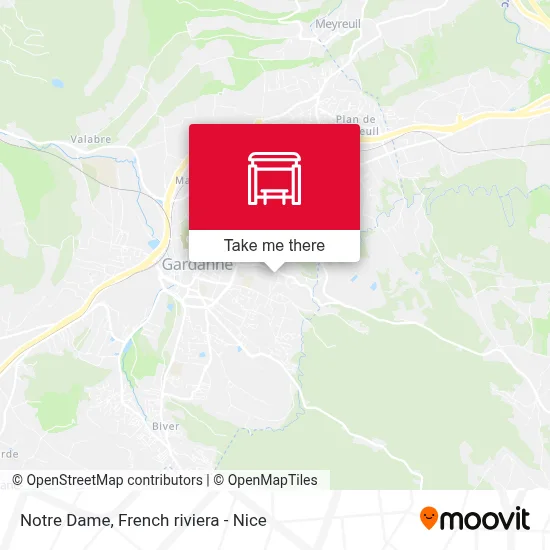 Notre Dame map