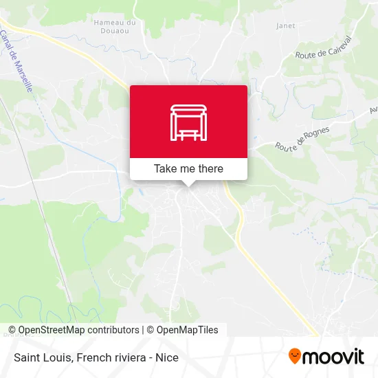 Saint Louis map