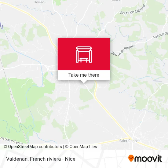 Valdenan map