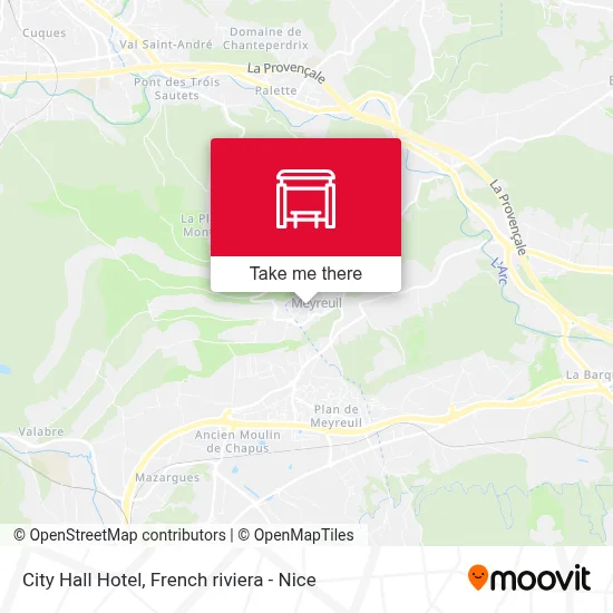 Hotel De Ville map
