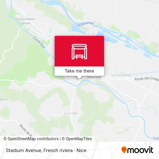 Avenue Du Stade map