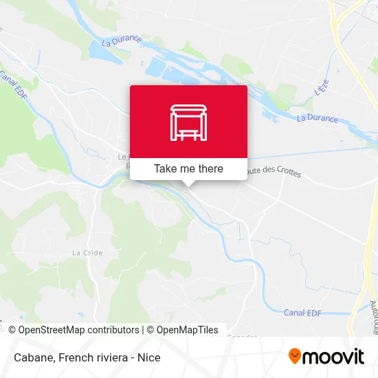 Cabane map