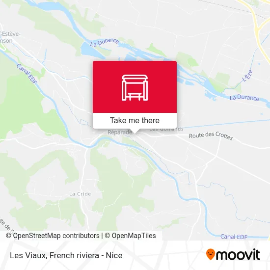 Les Viaux map