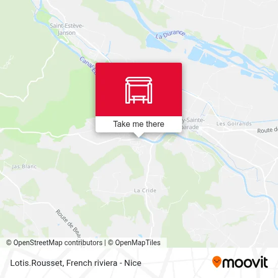 Lotis.Rousset map
