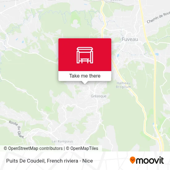 Puits De Coudeil map