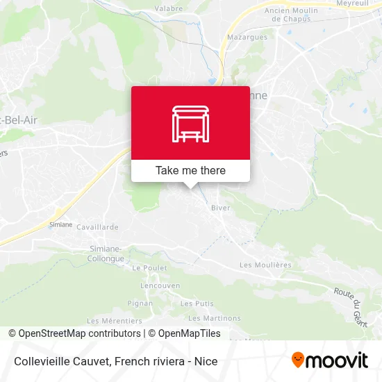 Collevieille Cauvet map