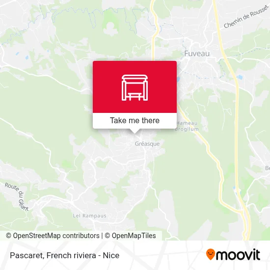 Pascaret map