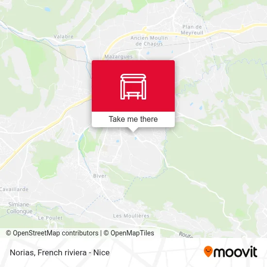 Norias map