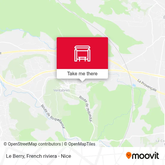 Le Berry map